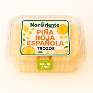 Piña Roja Española en Trozos Paquete 1Kg